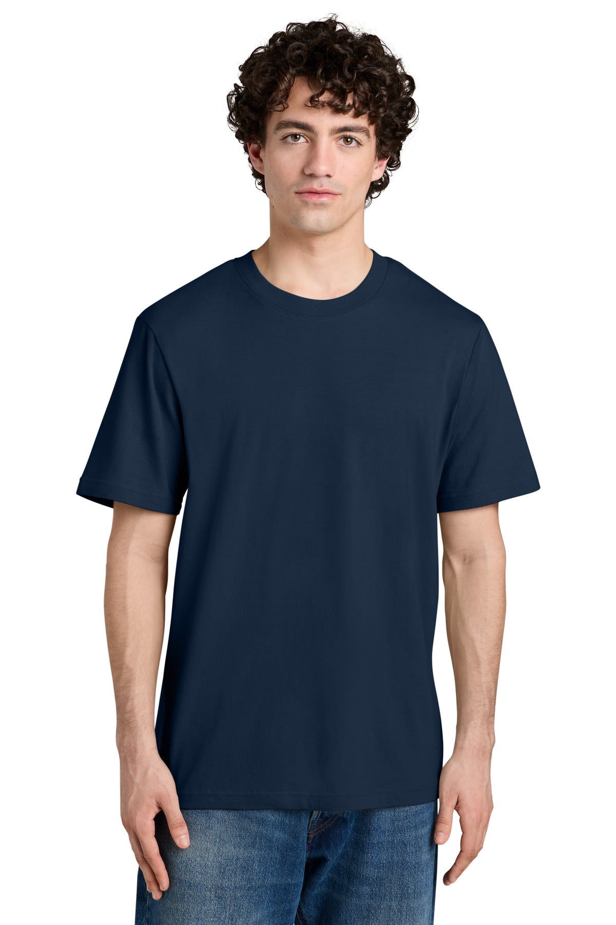 Custom logo Stanley/Stella® Unisex Sparker 2.0 Tee SXU017 in French Navy