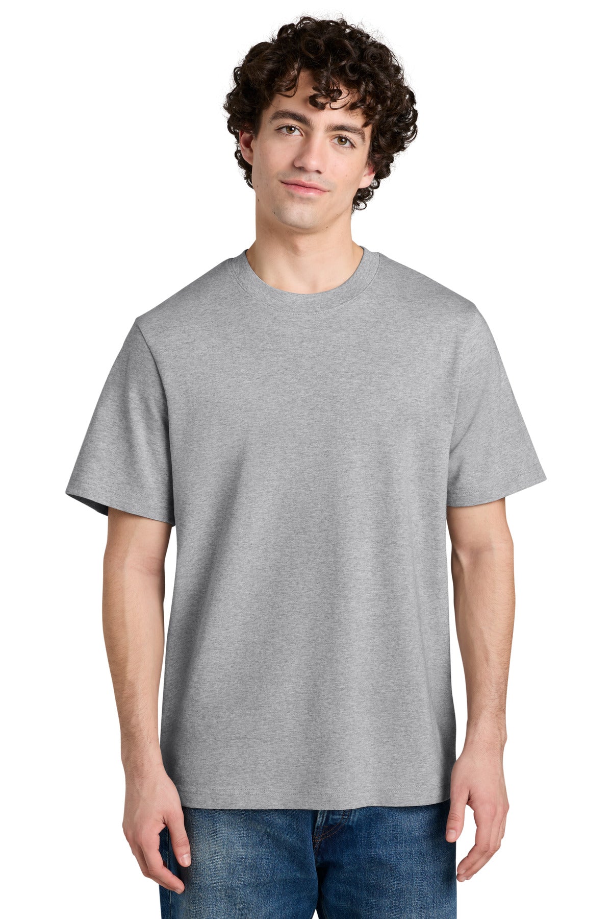 Custom logo Stanley/Stella® Unisex Sparker 2.0 Tee SXU017 in Heather Grey