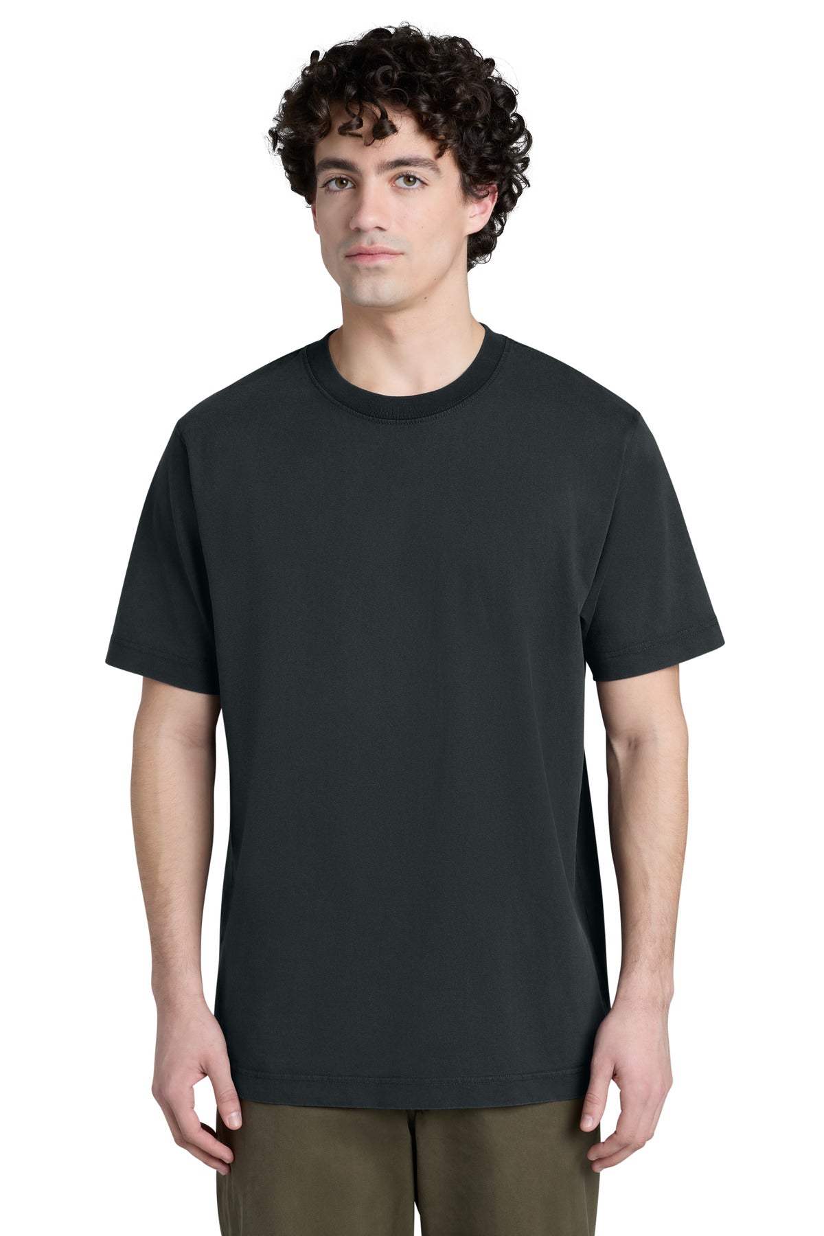 Custom logo Stanley/Stella® Unisex Freestyler Vintage Heavyweight Tee SXU019 in G. Dyed Black Rock