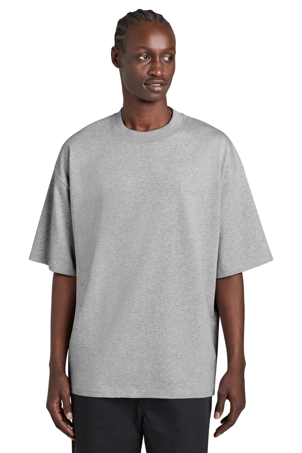 Custom logo Stanley/Stella® Unisex Blaster 2.0 Tee SXU020 in Heather Grey