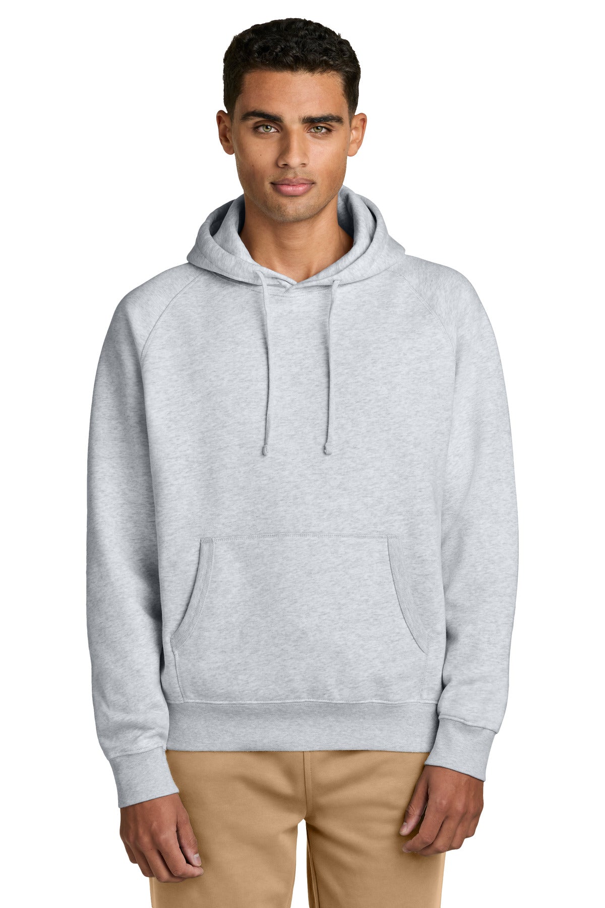 Custom logo Stanley/Stella® Unisex Striker Hooded Sweatshirt SXU027 in Cool Heather Grey
