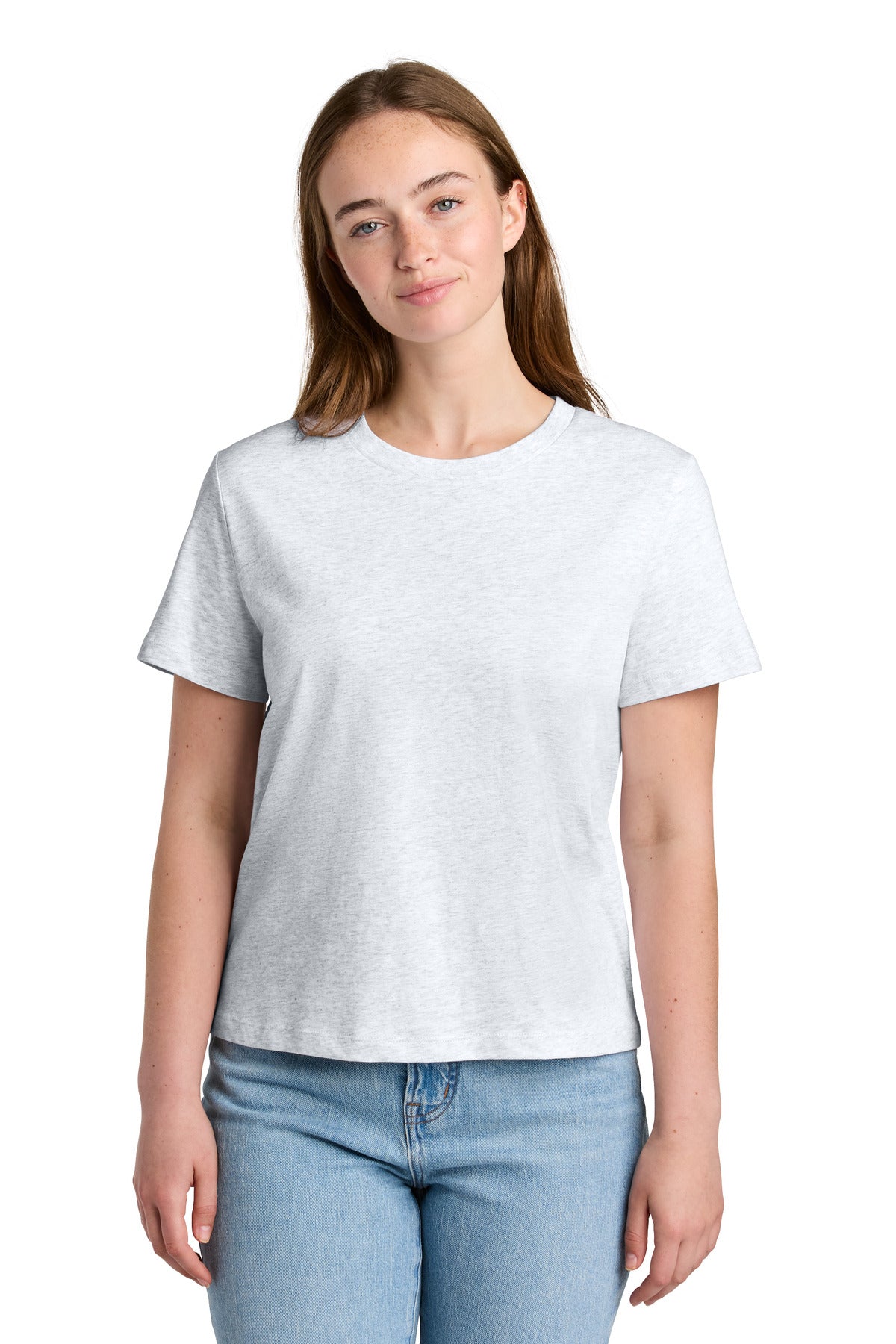 Custom logo Stanley/Stella® Women's Stella Muser Tee SXW002 in Cool Heather Grey