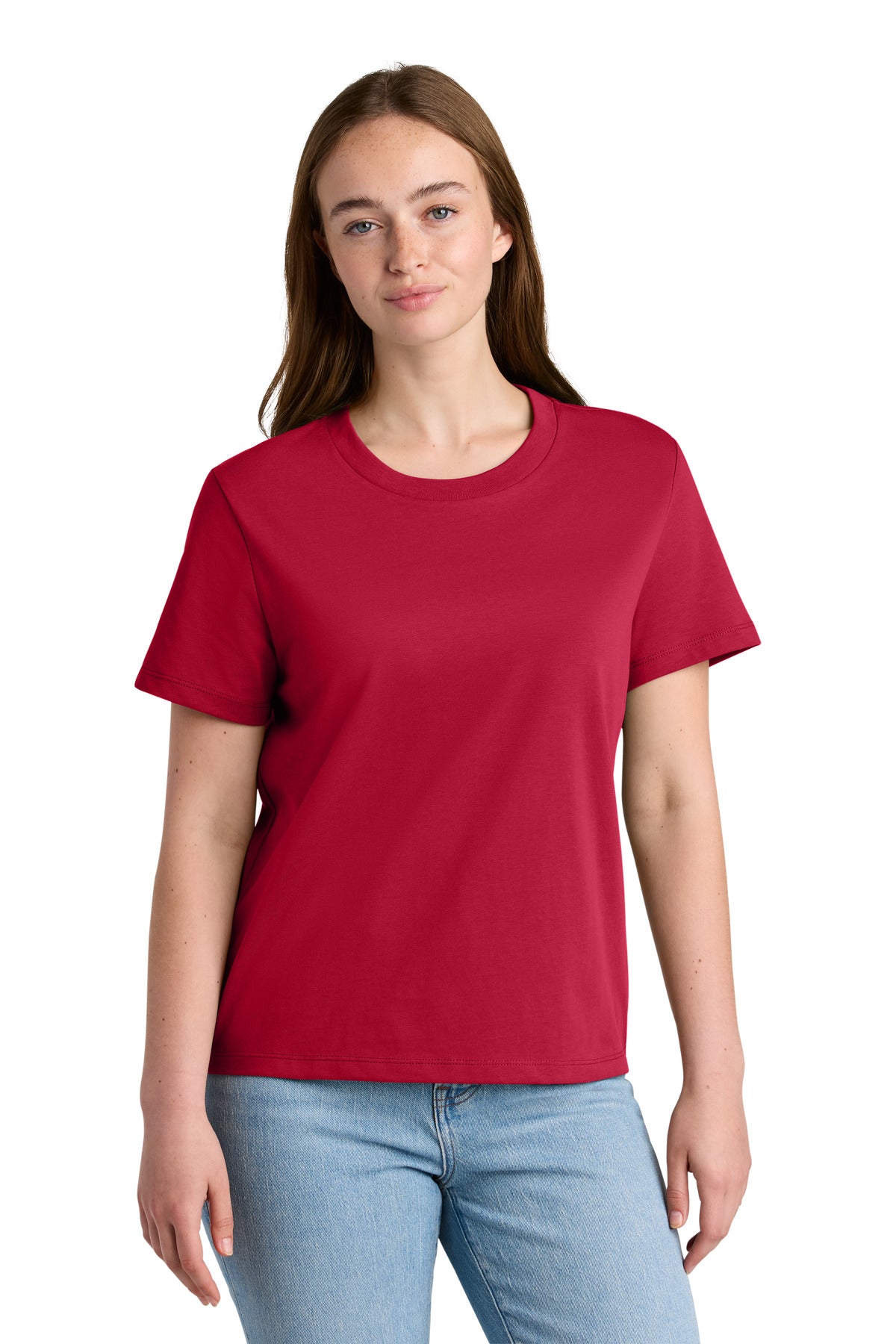 Custom logo Stanley/Stella® Women's Stella Muser Tee SXW002 in Red