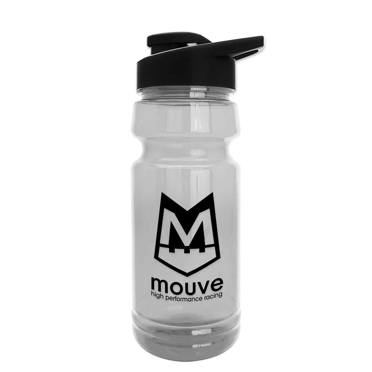 Custom logo Trainer Clear Bottle with Drink-Thru Lid - 24 oz.