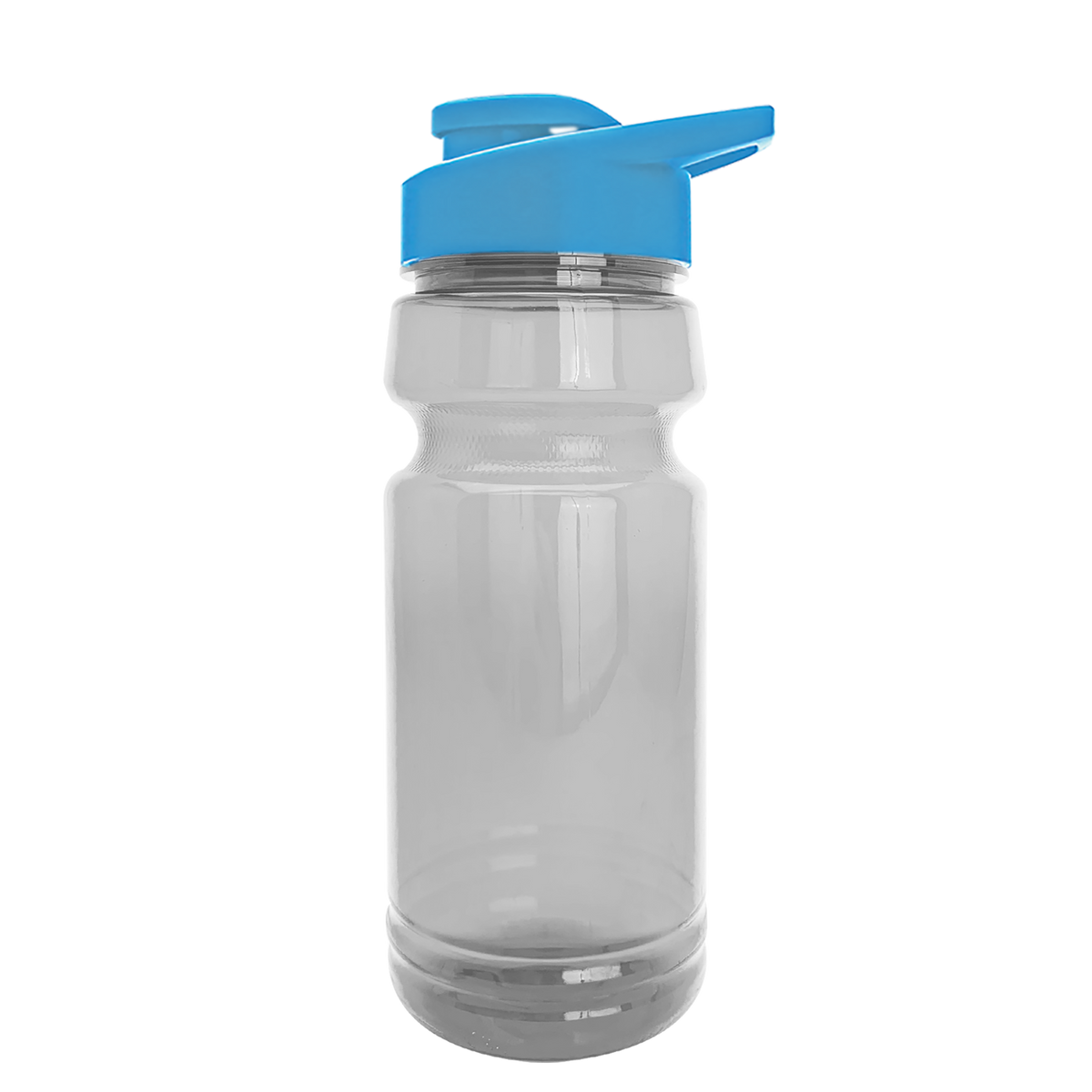Custom logo Trainer Clear Bottle with Drink-Thru Lid - 24 oz.