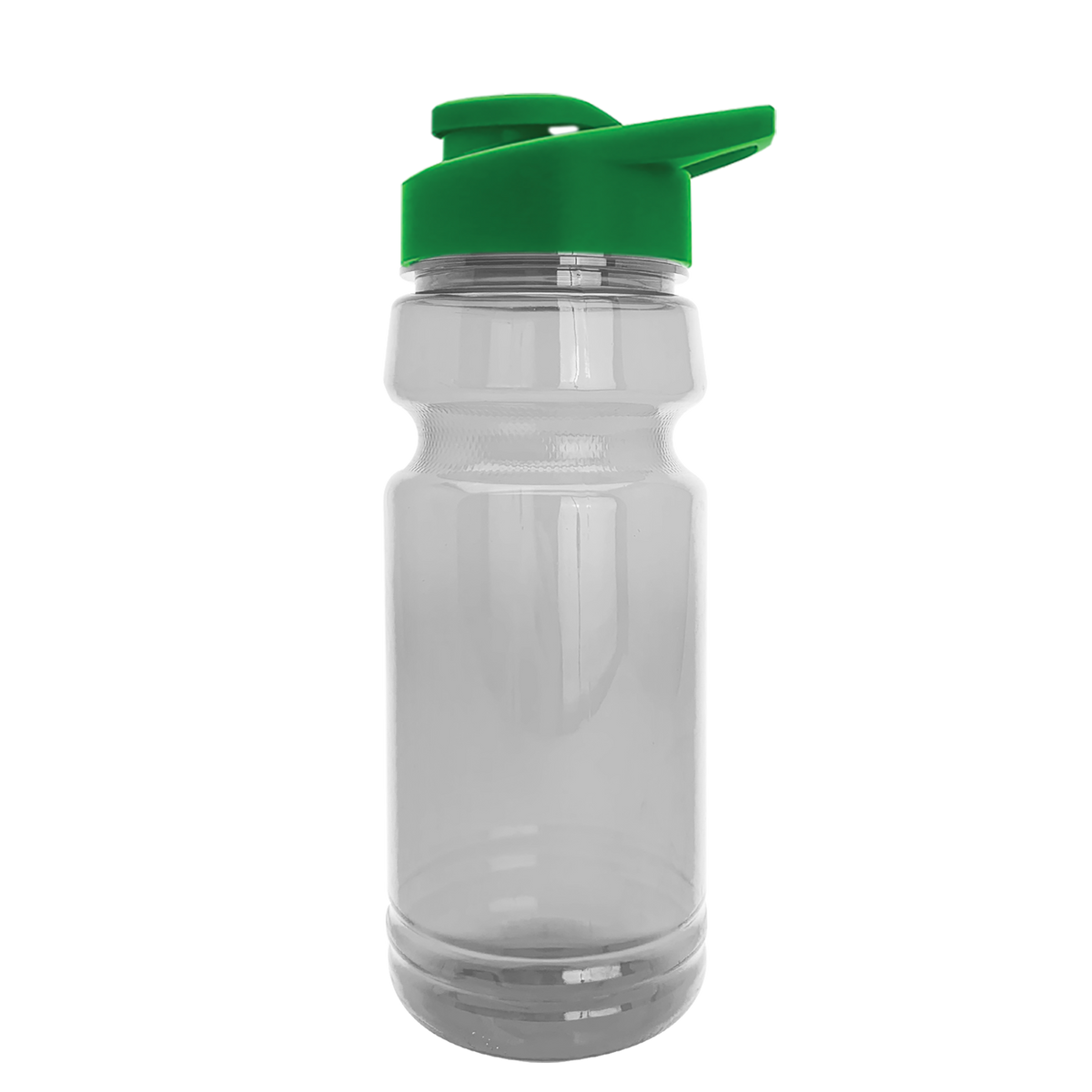 Custom logo Trainer Clear Bottle with Drink-Thru Lid - 24 oz.
