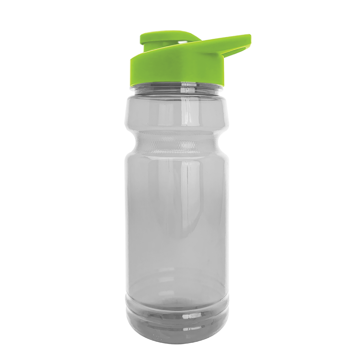 Custom logo Trainer Clear Bottle with Drink-Thru Lid - 24 oz.