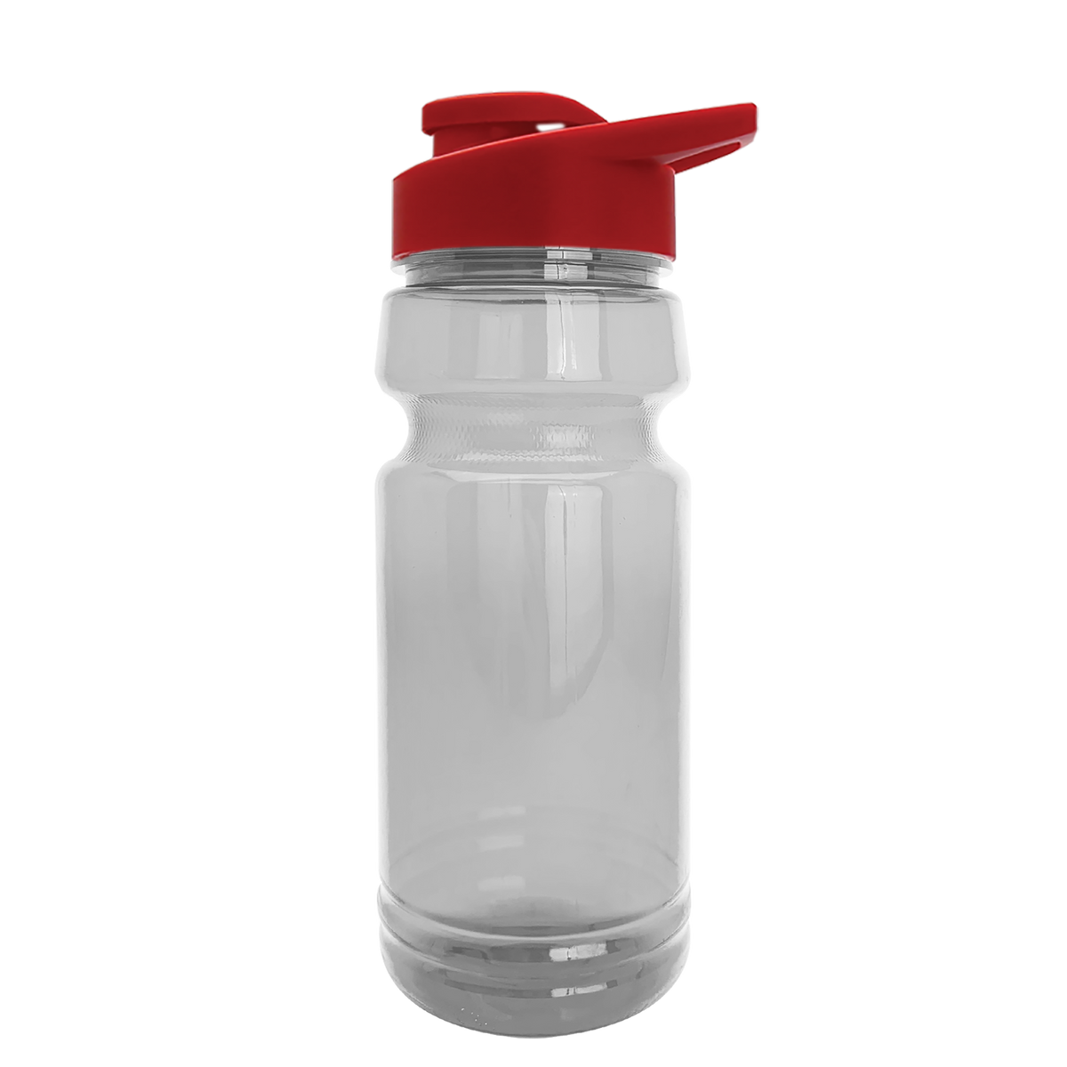Custom logo Trainer Clear Bottle with Drink-Thru Lid - 24 oz.