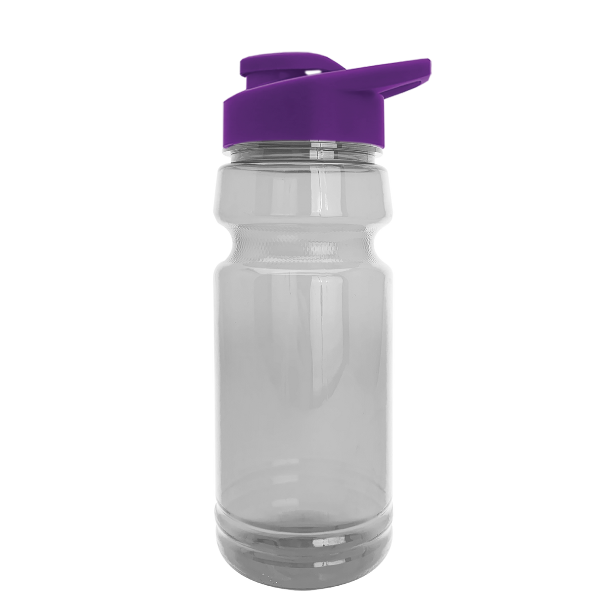 Custom logo Trainer Clear Bottle with Drink-Thru Lid - 24 oz.