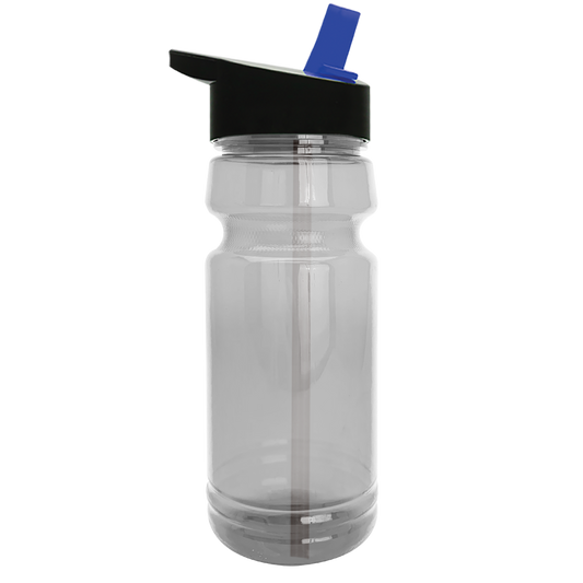 Trainer Clear Bottle with Flip-Straw Lid - 24 oz.
