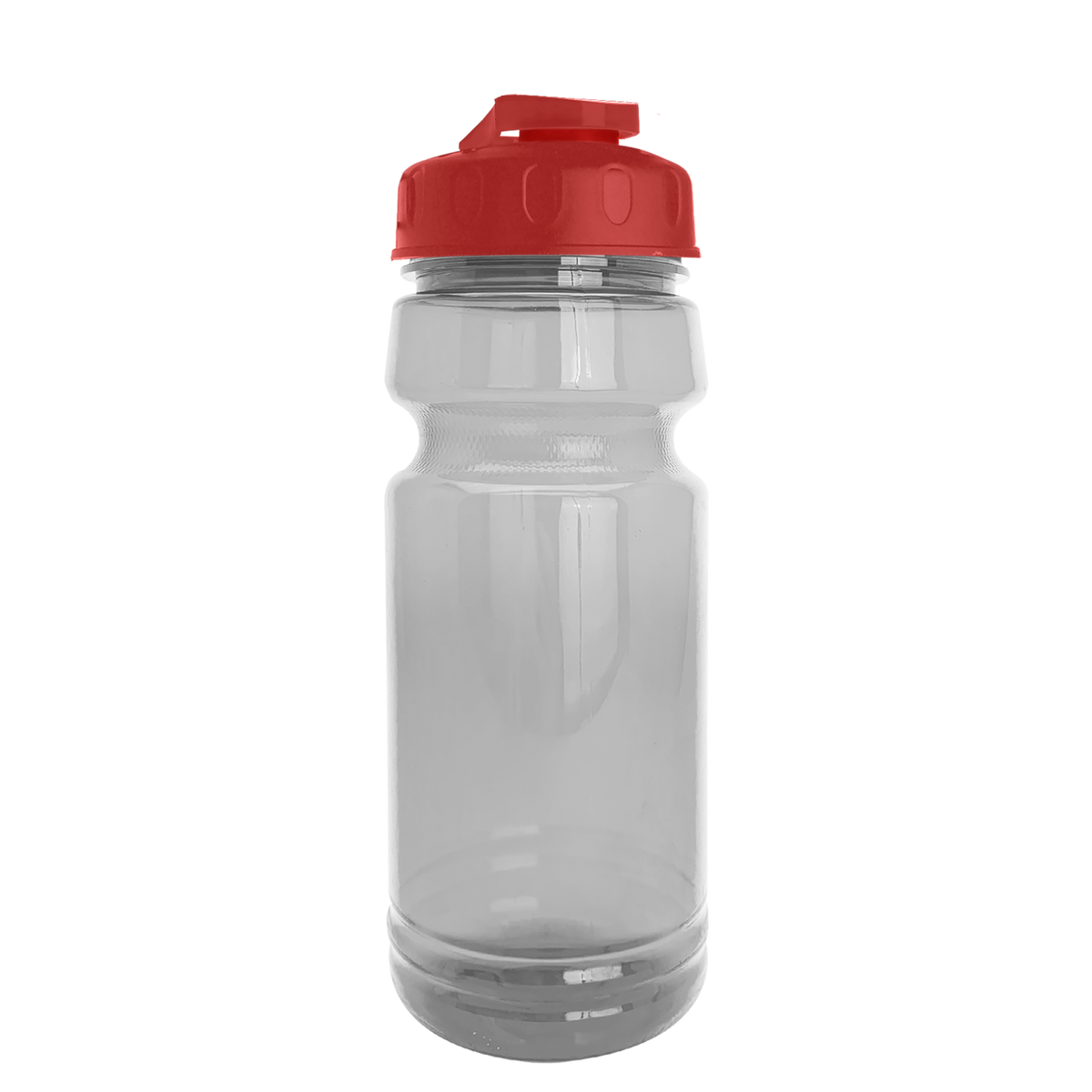 Custom logo Trainer Clear Bottle with Flip-Top Lid - 24 oz.