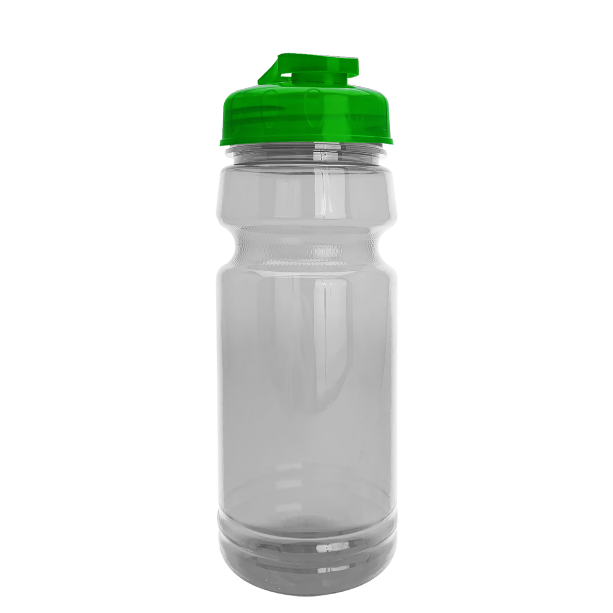 Custom logo Trainer Clear Bottle with Flip-Top Lid - 24 oz.