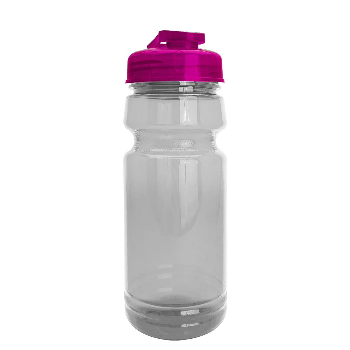Custom logo Trainer Clear Bottle with Flip-Top Lid - 24 oz.