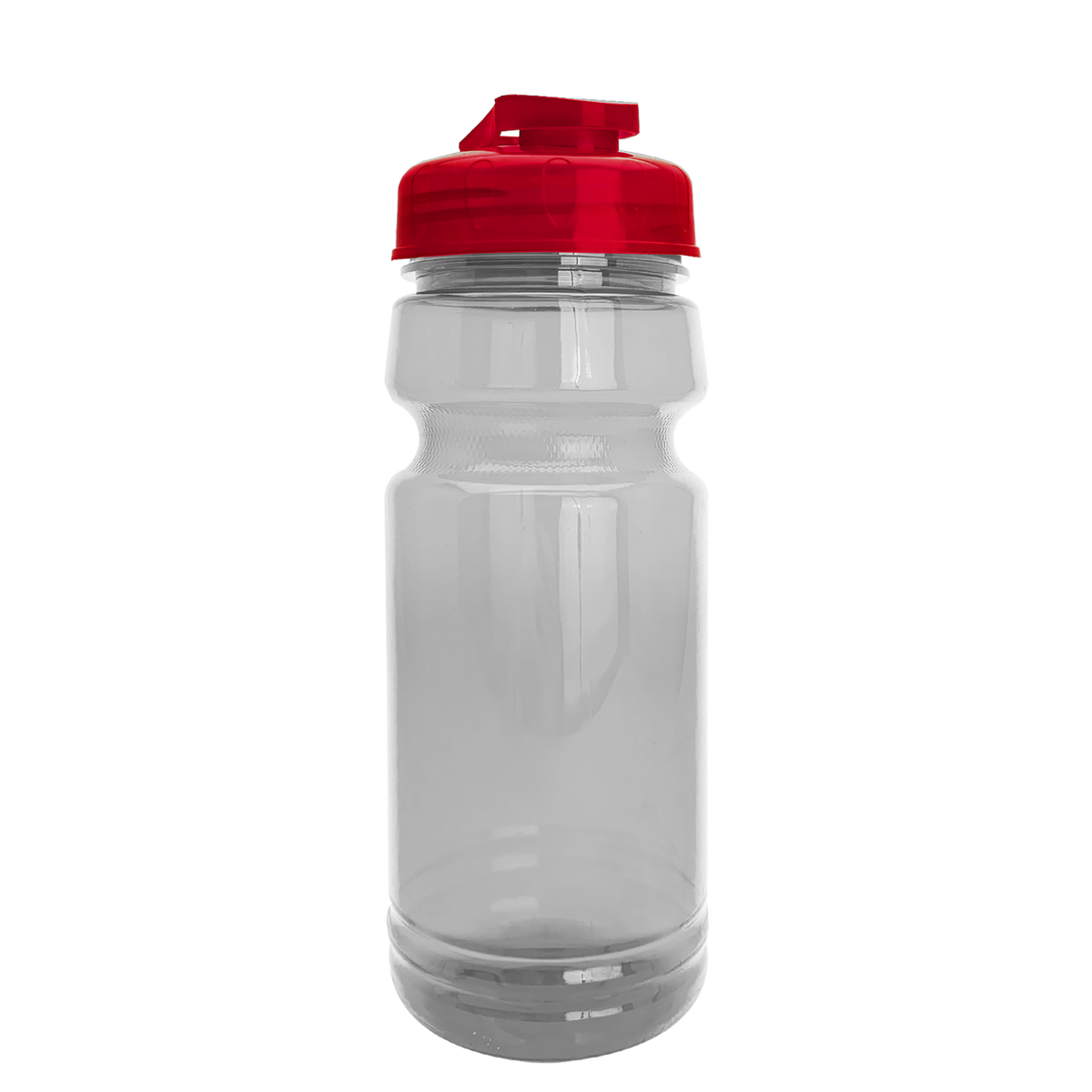 Custom logo Trainer Clear Bottle with Flip-Top Lid - 24 oz.