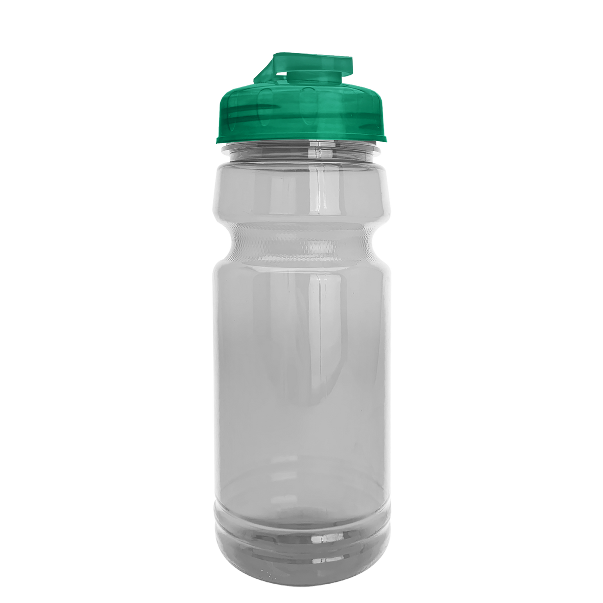 Custom logo Trainer Clear Bottle with Flip-Top Lid - 24 oz.