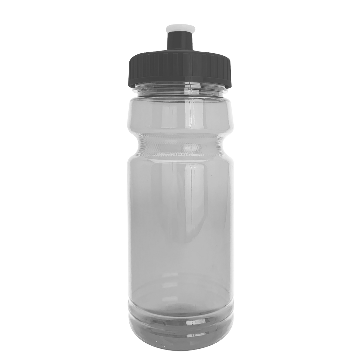 Custom logo Trainer Clear Bottle with Push-Pull Lid - 24 oz.