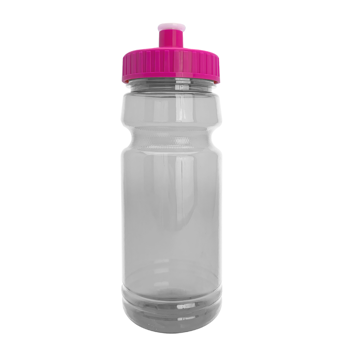 Custom logo Trainer Clear Bottle with Push-Pull Lid - 24 oz.