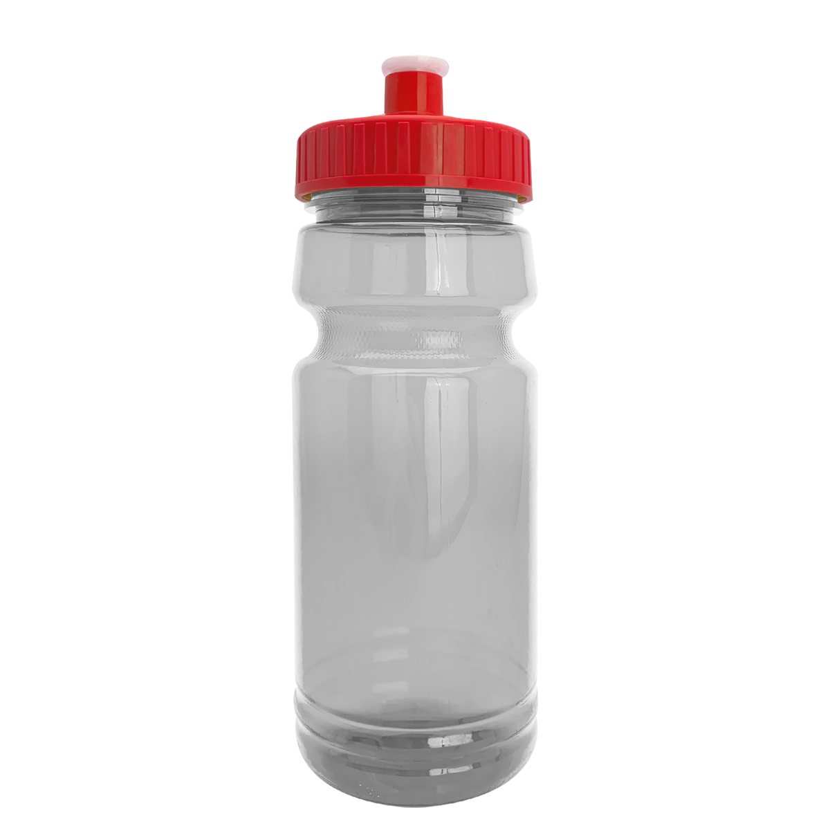 Custom logo Trainer Clear Bottle with Push-Pull Lid - 24 oz.