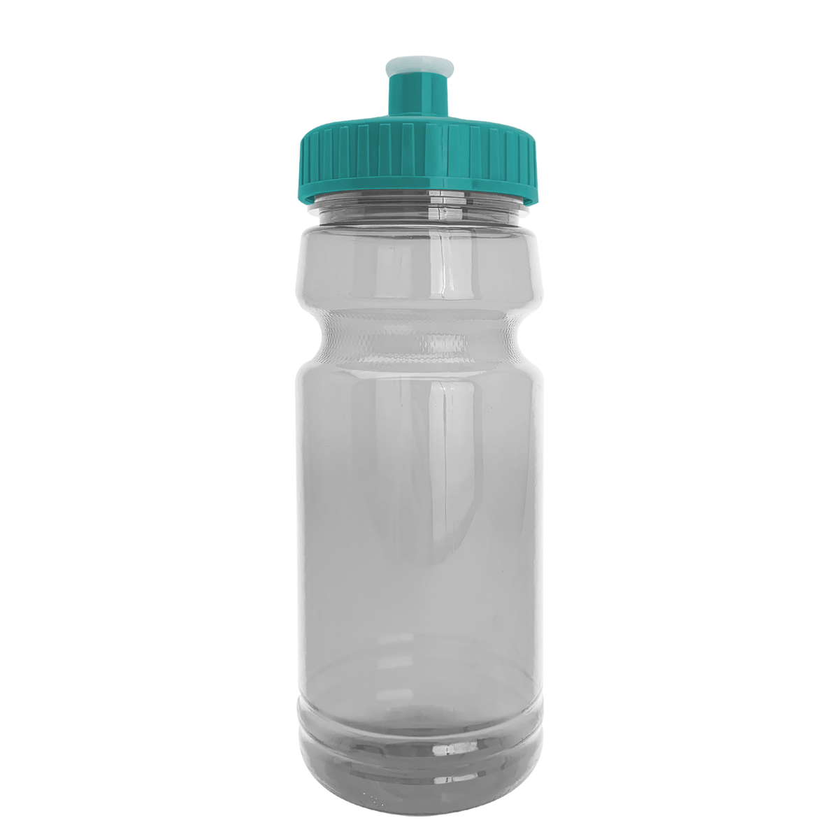 Custom logo Trainer Clear Bottle with Push-Pull Lid - 24 oz.