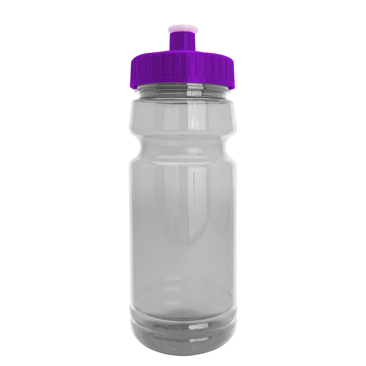 Custom logo Trainer Clear Bottle with Push-Pull Lid - 24 oz.