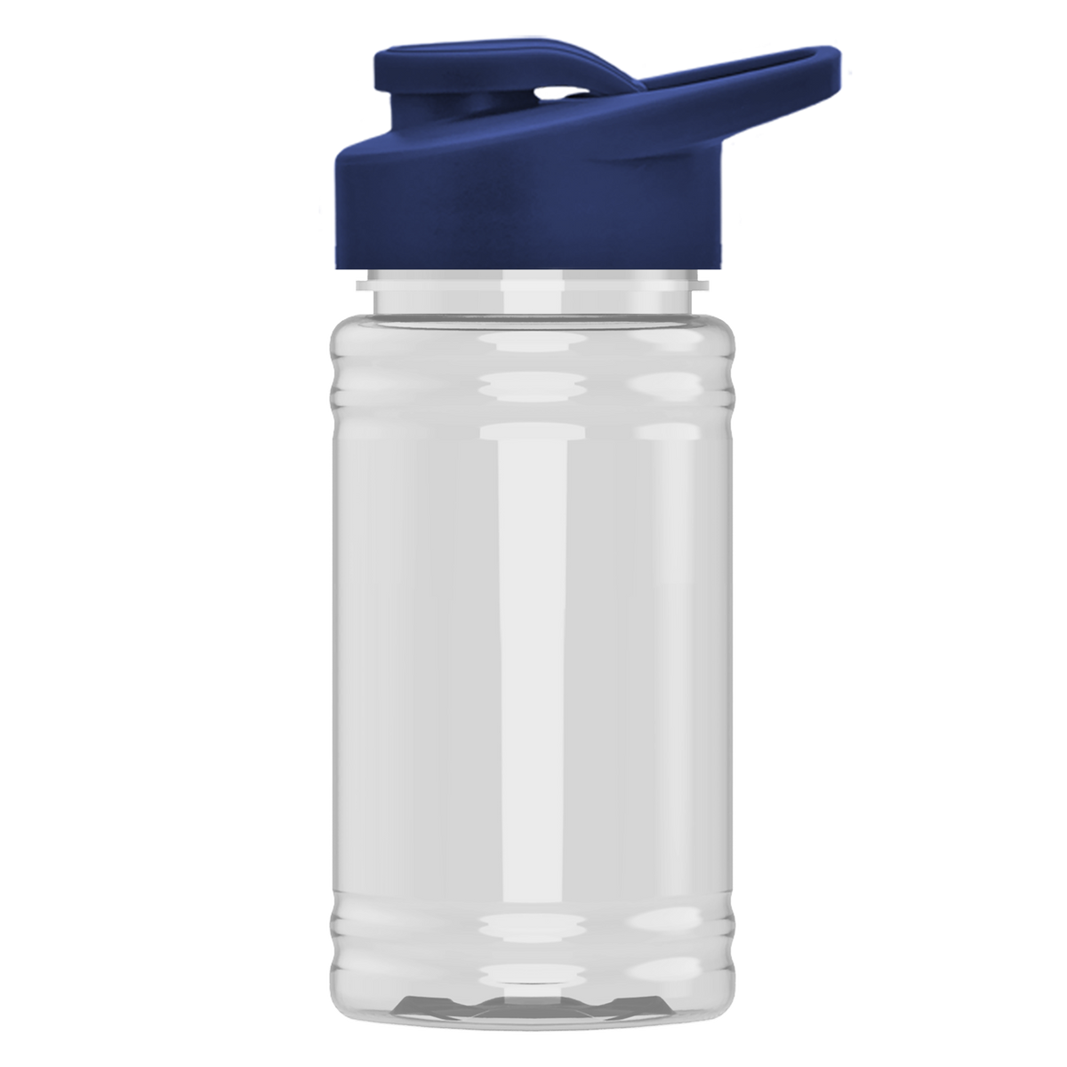 Custom logo Mini Bottle with Drink-Thru Lid - 16 oz.