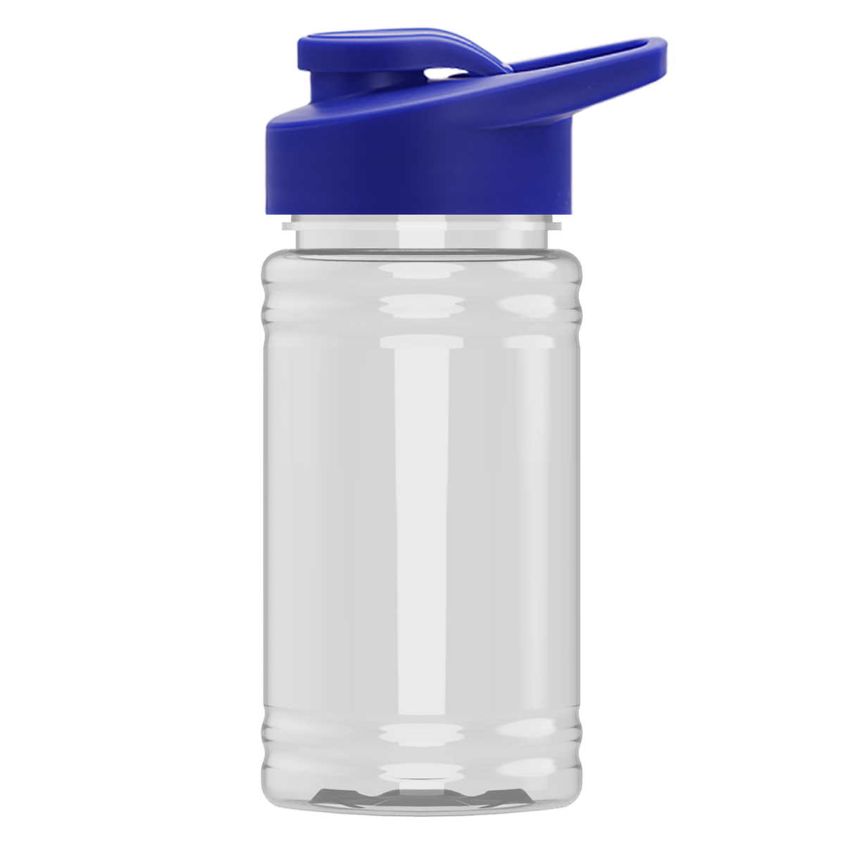 Custom logo Mini Bottle with Drink-Thru Lid - 16 oz.