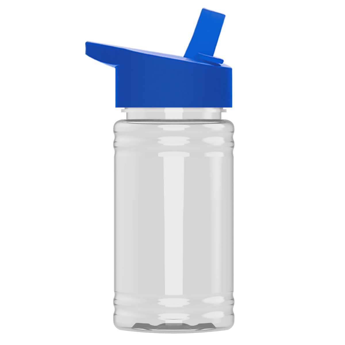 Custom logo Mini Bottle with Flip-Straw Lid - 16 oz.
