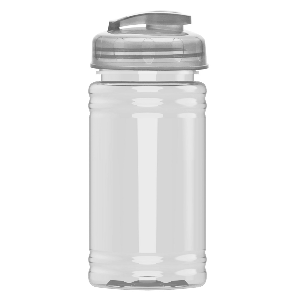 Custom logo Mini Bottle with Flip-Top Lid - 16 oz.