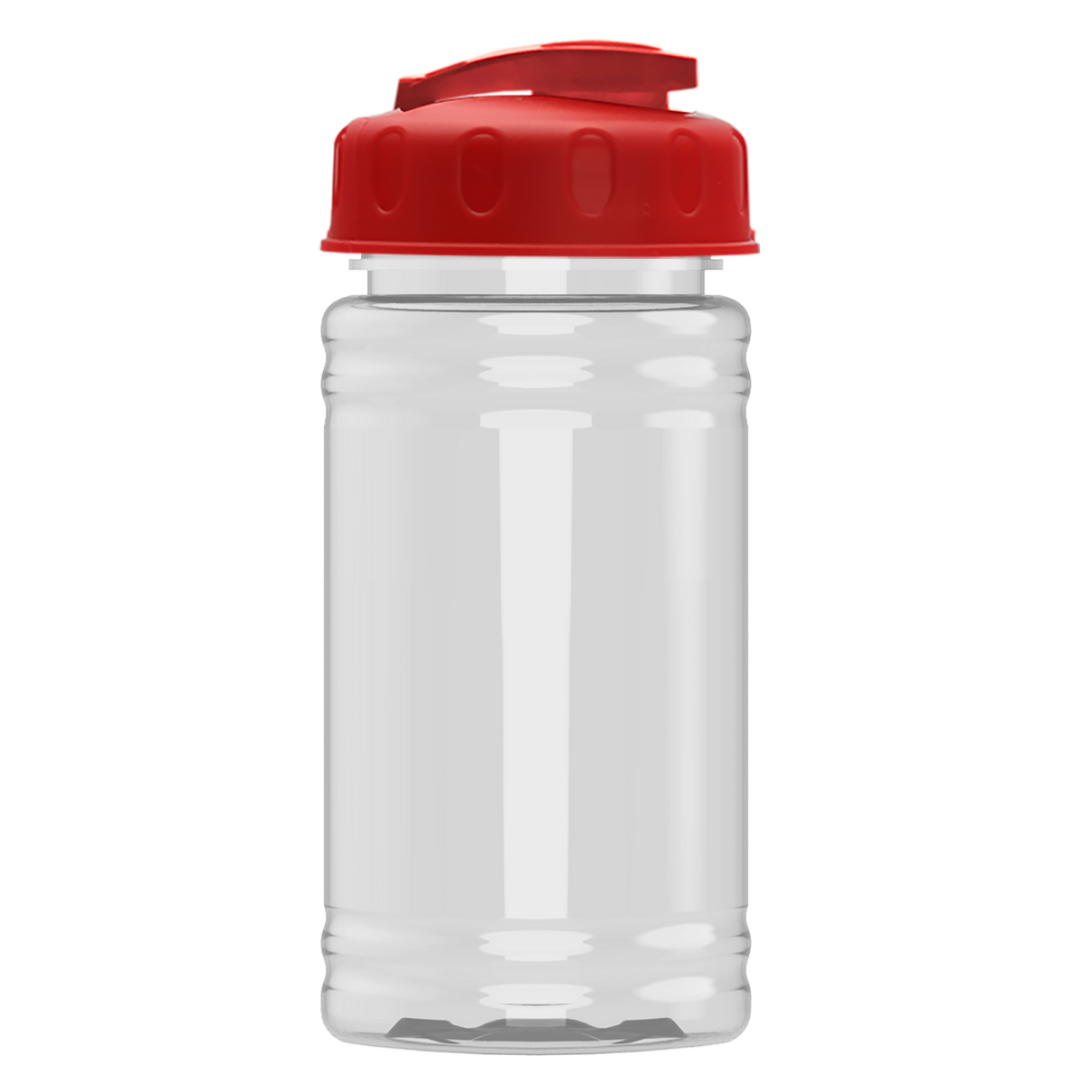 Custom logo Mini Bottle with Flip-Top Lid - 16 oz.