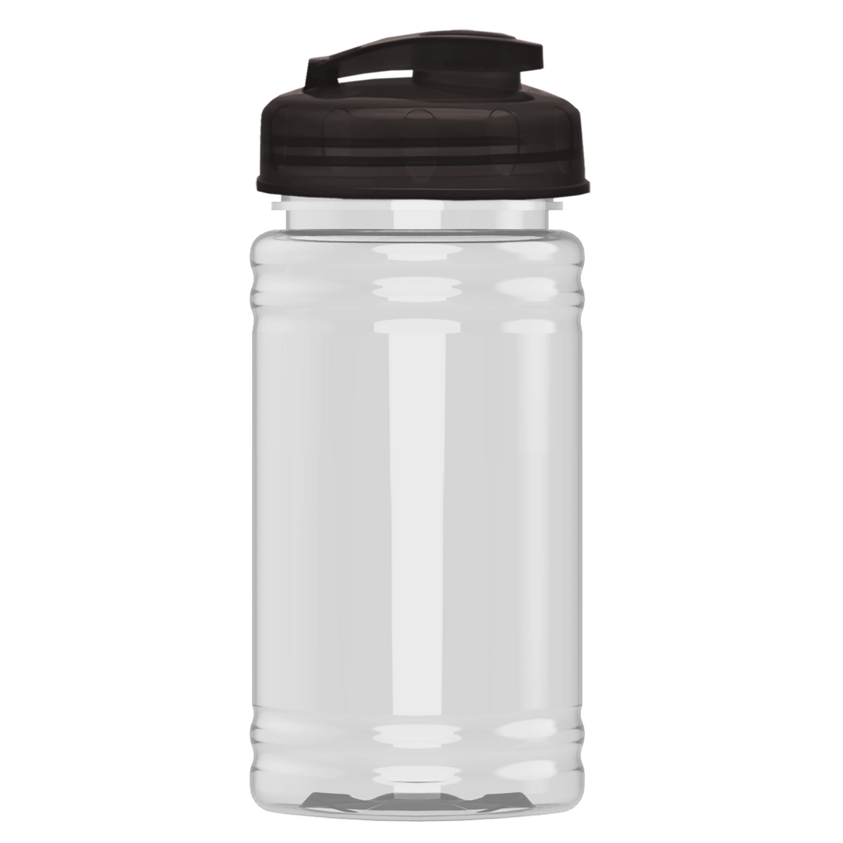 Custom logo Mini Bottle with Flip-Top Lid - 16 oz.