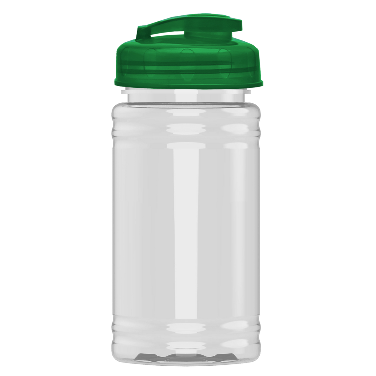 Custom logo Mini Bottle with Flip-Top Lid - 16 oz.