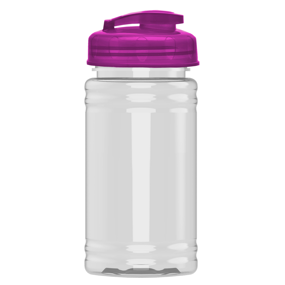 Custom logo Mini Bottle with Flip-Top Lid - 16 oz.