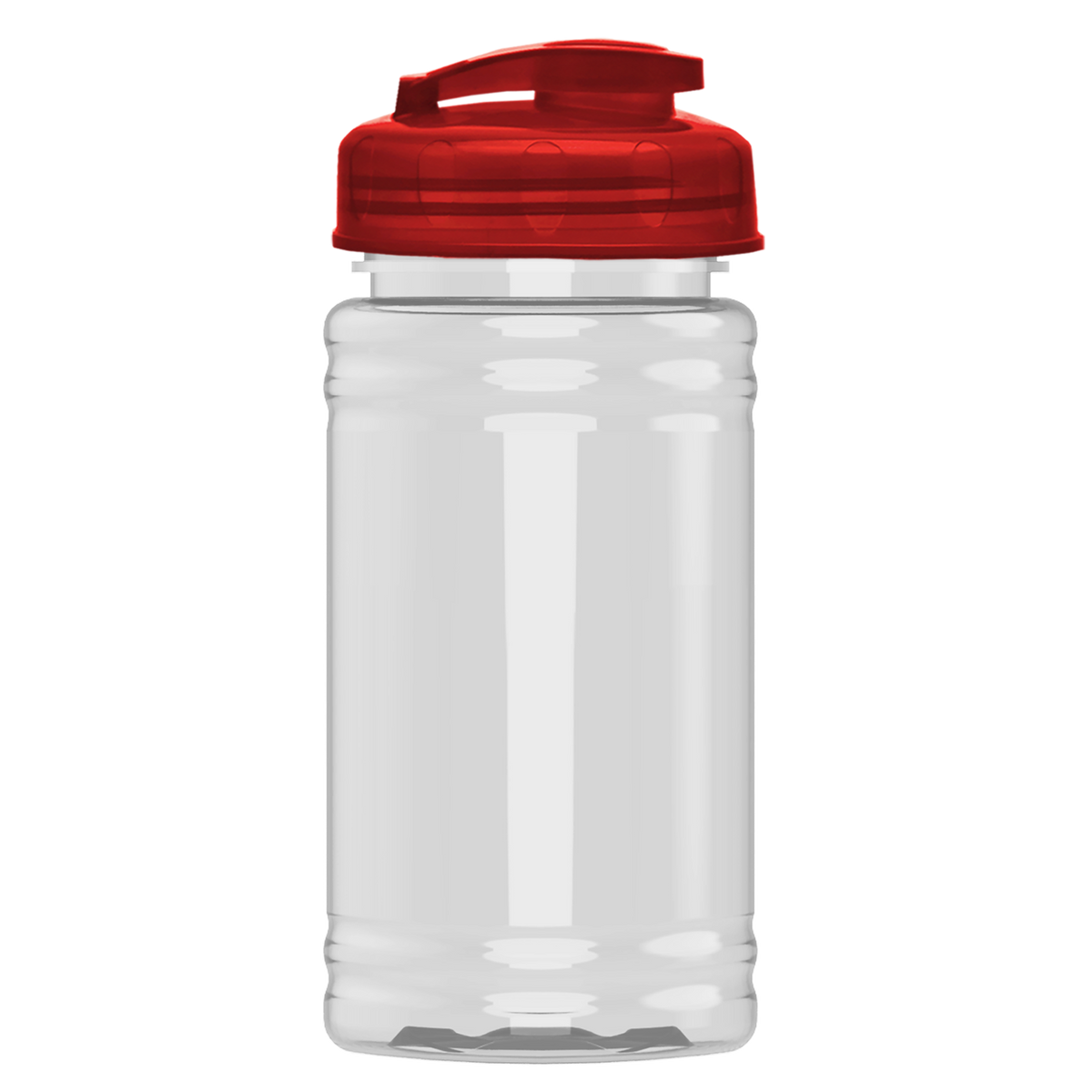 Custom logo Mini Bottle with Flip-Top Lid - 16 oz.