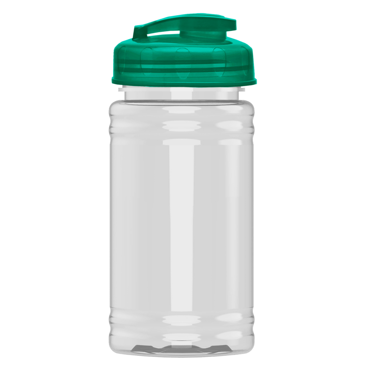 Custom logo Mini Bottle with Flip-Top Lid - 16 oz.