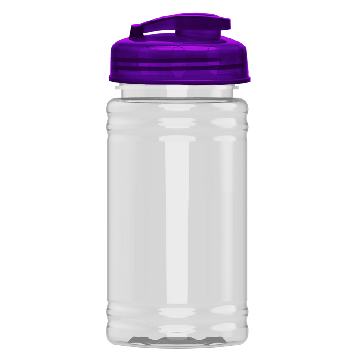 Custom logo Mini Bottle with Flip-Top Lid - 16 oz.