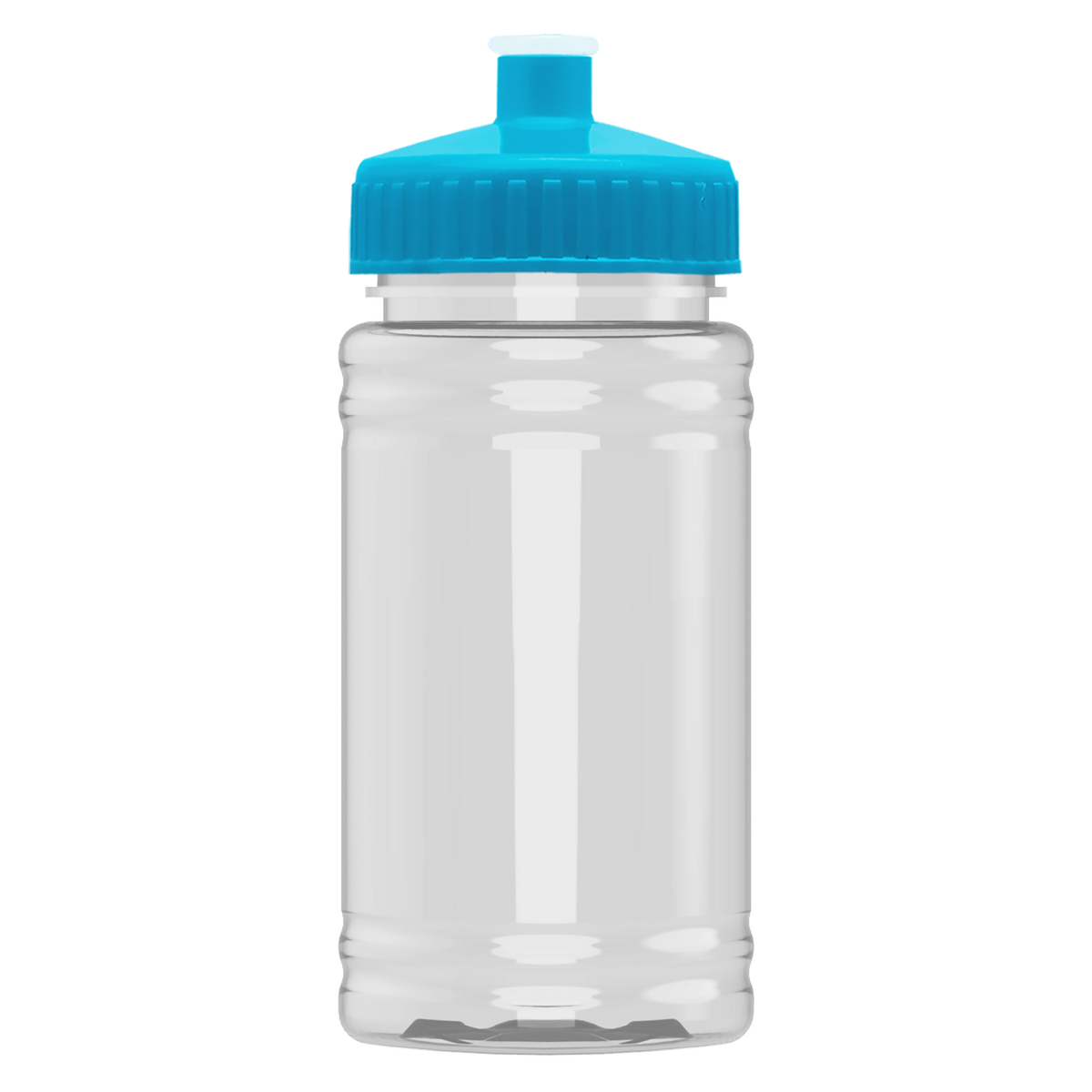 Custom logo Mini Bottle with Push-Pull Lid - 16 oz.