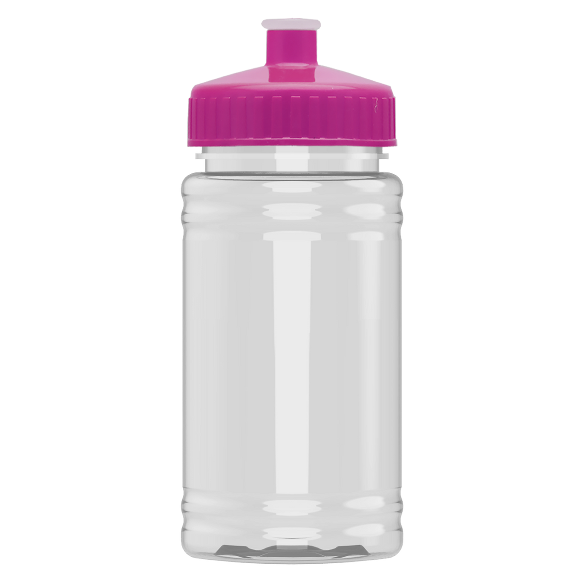 Custom logo Mini Bottle with Push-Pull Lid - 16 oz.