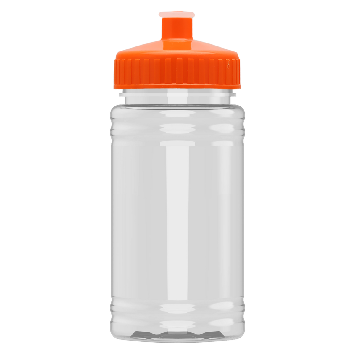 Custom logo Mini Bottle with Push-Pull Lid - 16 oz.