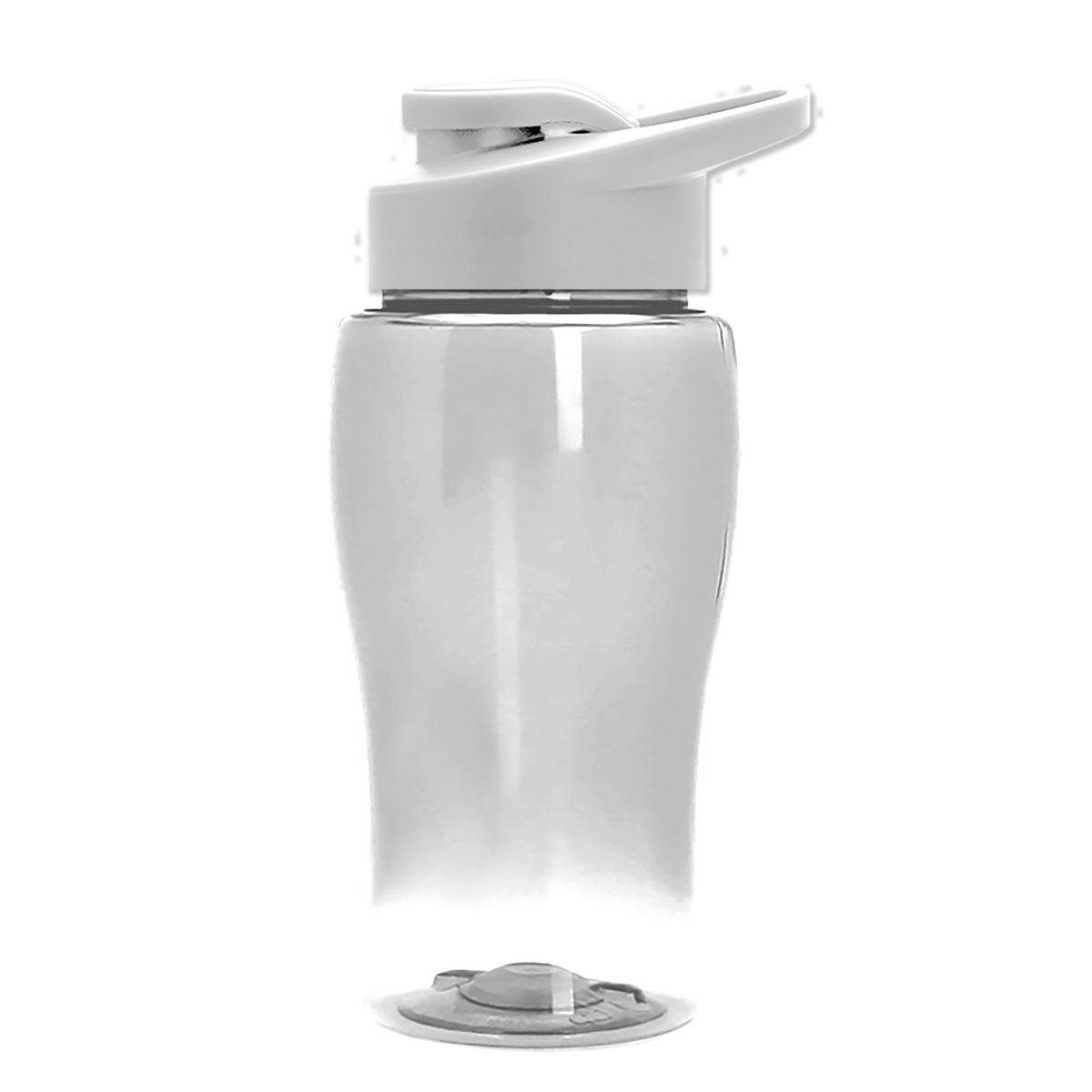Custom logo Poly+ Jr. Bottle with Drink-Thru Lid - 18 oz.