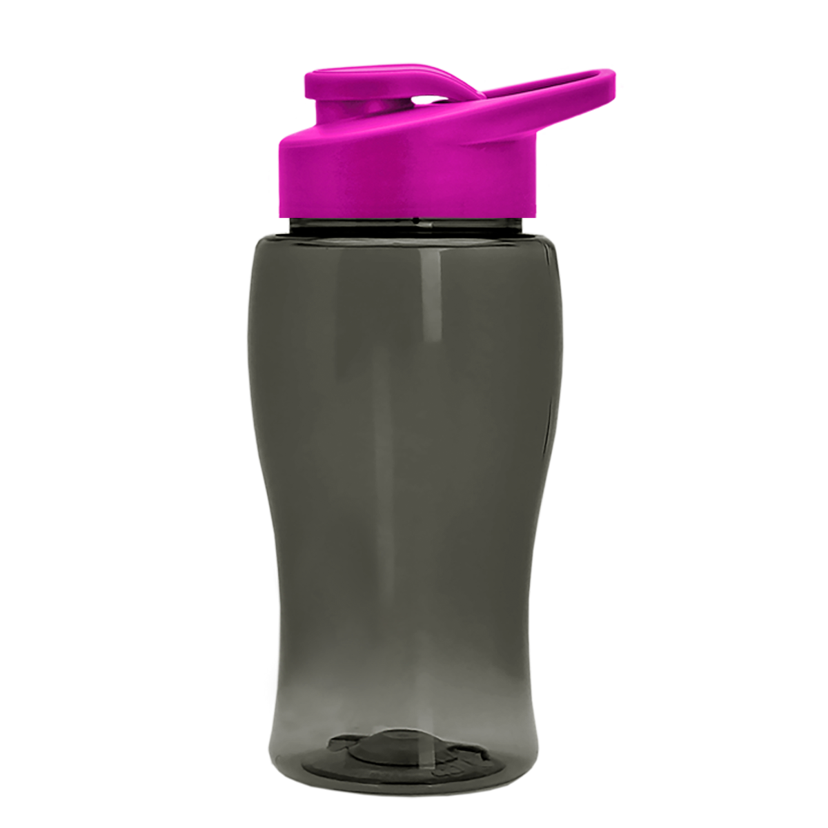 Custom logo Poly+ Jr. Bottle with Drink-Thru Lid - 18 oz.