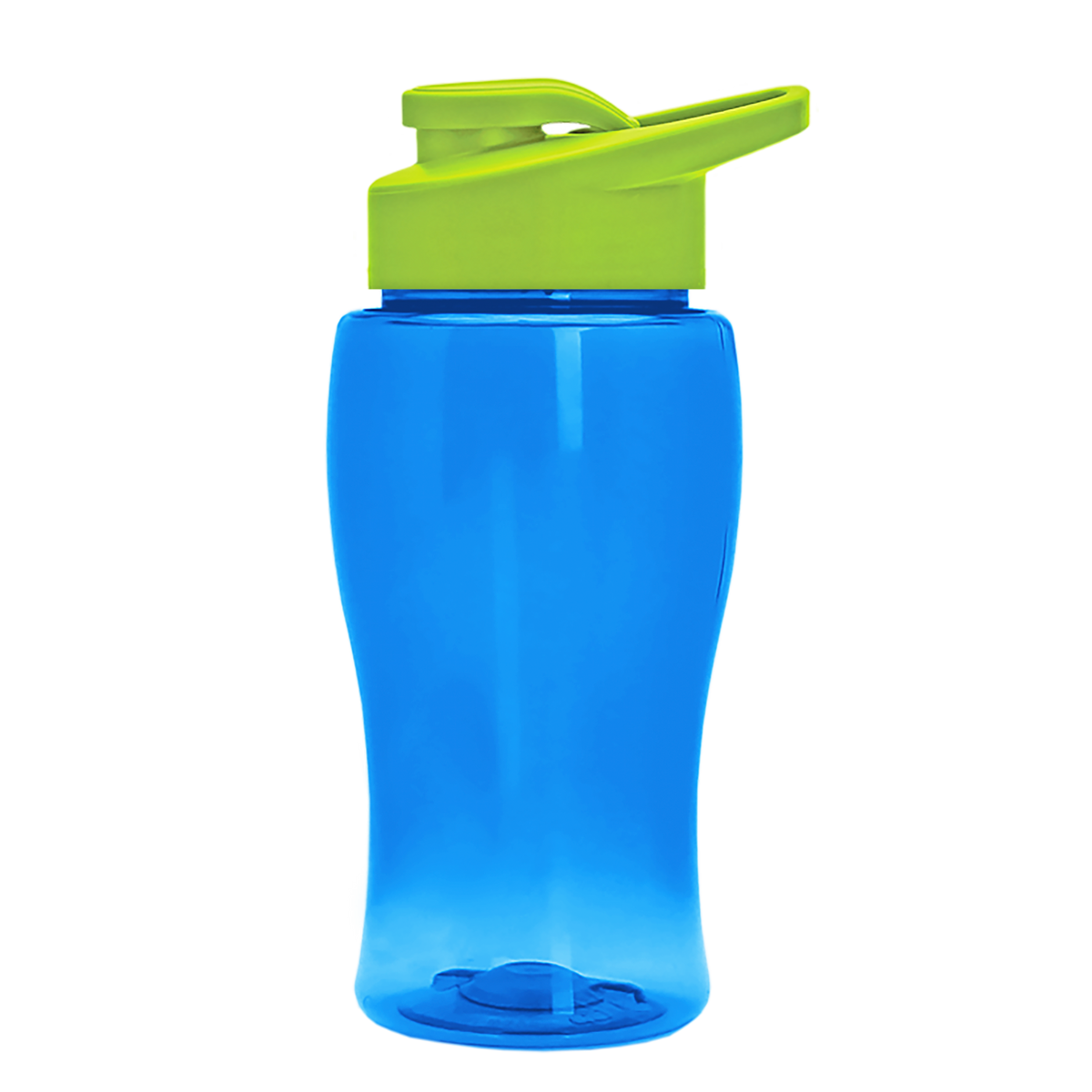 Custom logo Poly+ Jr. Bottle with Drink-Thru Lid - 18 oz.