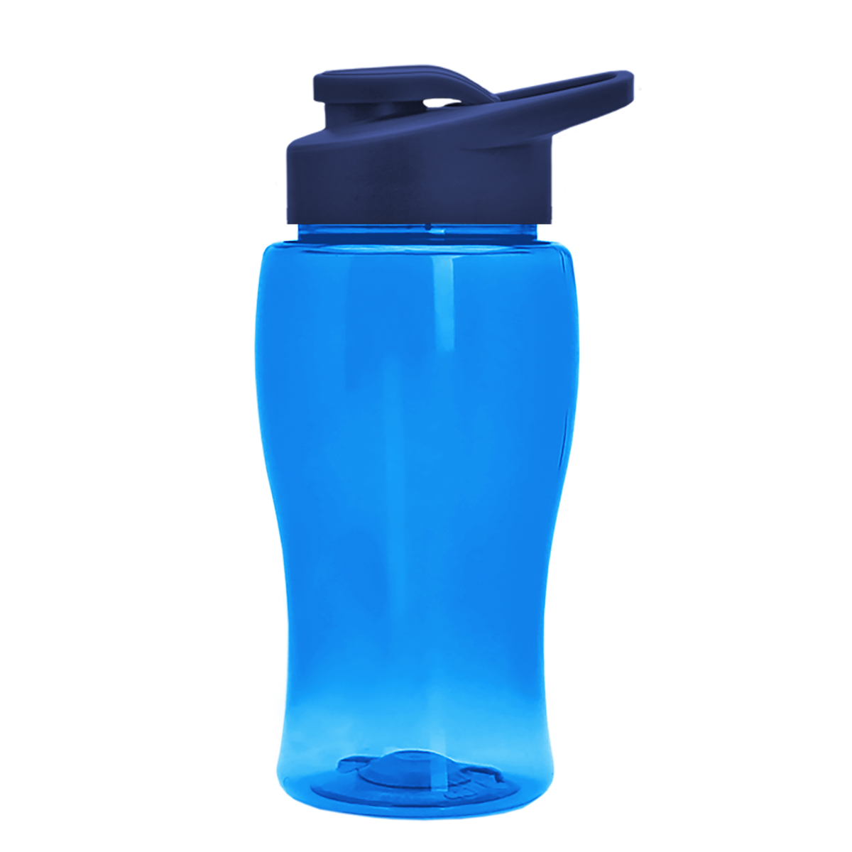 Custom logo Poly+ Jr. Bottle with Drink-Thru Lid - 18 oz.