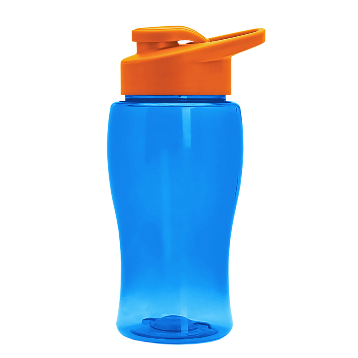 Custom logo Poly+ Jr. Bottle with Drink-Thru Lid - 18 oz.