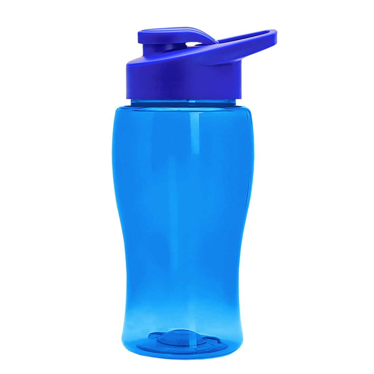 Custom logo Poly+ Jr. Bottle with Drink-Thru Lid - 18 oz.