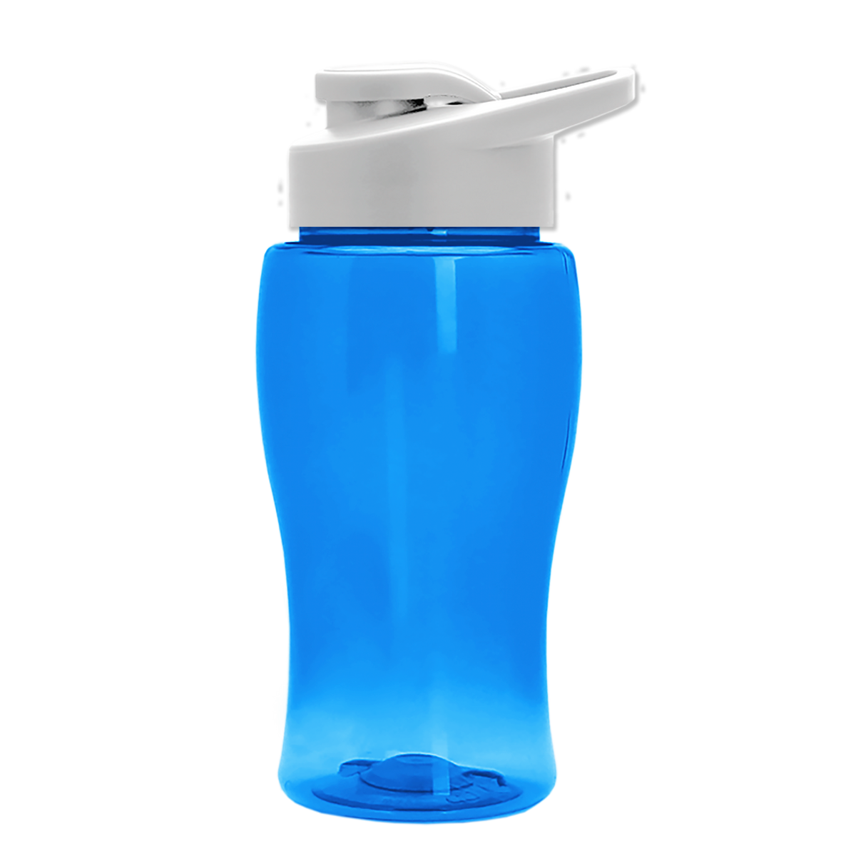 Custom logo Poly+ Jr. Bottle with Drink-Thru Lid - 18 oz.