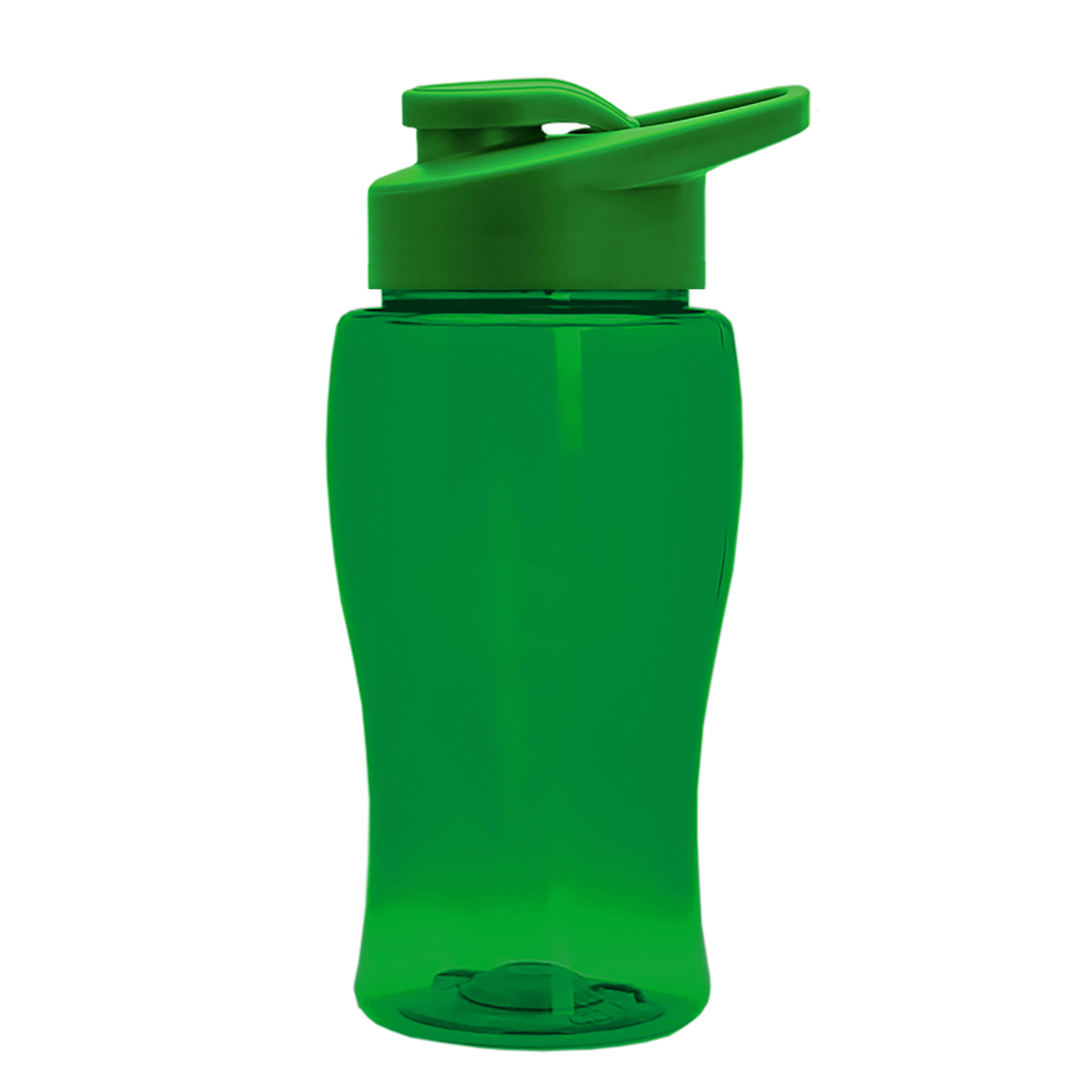 Custom logo Poly+ Jr. Bottle with Drink-Thru Lid - 18 oz.