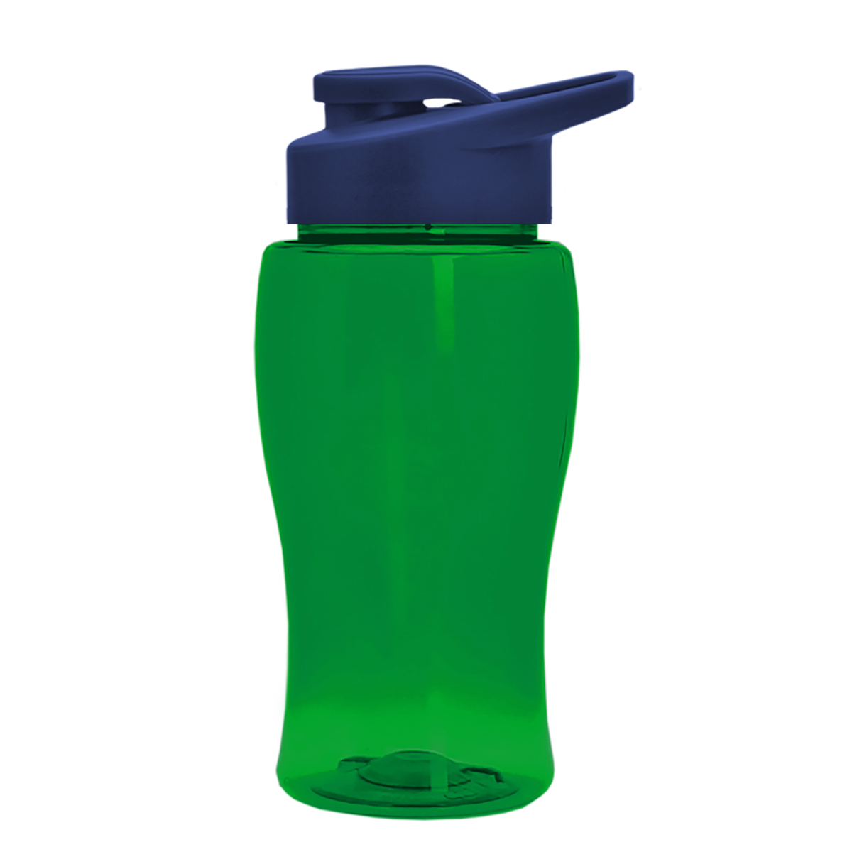 Custom logo Poly+ Jr. Bottle with Drink-Thru Lid - 18 oz.