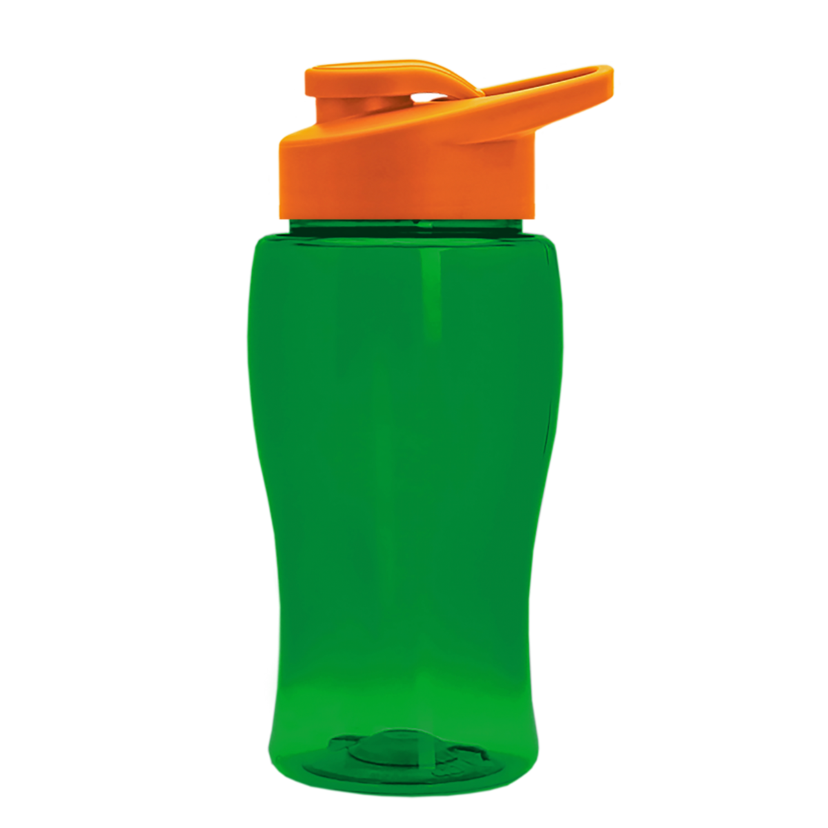 Custom logo Poly+ Jr. Bottle with Drink-Thru Lid - 18 oz.