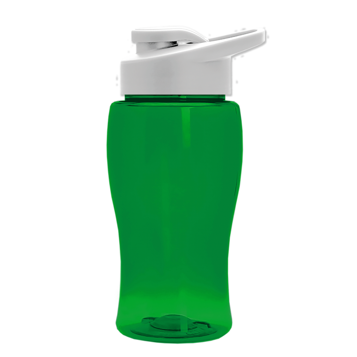 Custom logo Poly+ Jr. Bottle with Drink-Thru Lid - 18 oz.