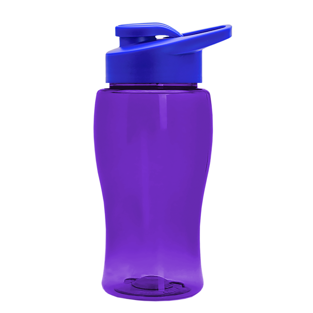 Custom logo Poly+ Jr. Bottle with Drink-Thru Lid - 18 oz.